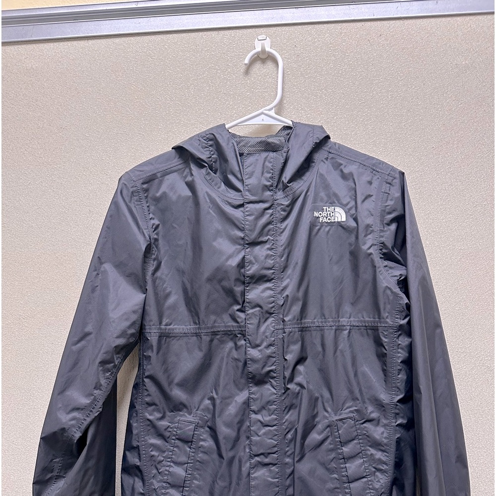 North face boys or girls waterproof rain jacket